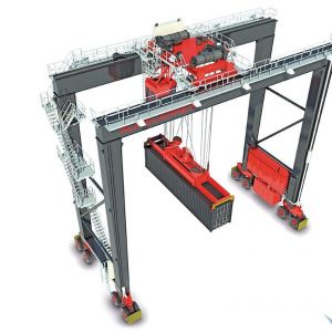 ݆̥ʽ���b���Tʽ���ؙC(j��)(RTG Container Crane)